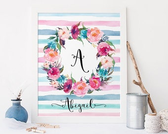 Abigail name art | Etsy