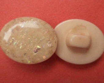 10 buttons 18mm x 15mm pink (3244)