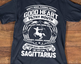 Sagittarius T-shirt | Sagittarius Shirt | Zodiac Astrology Shirt | Birthday Gift | Sagittarius Zodiac Sign | Sagittarius Horoscope Girl