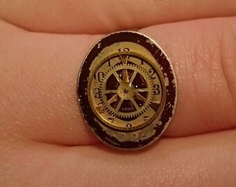 50% Off! Handmade Chaika Watchface Ring