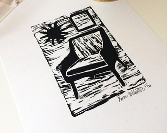 Midcentury Modern Chair Print