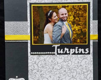 Custom Wedding Scrapbook Album