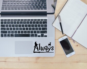 Harry Potter Always decal, Harry Potter decal for laptop, car, macbook, wall 6