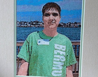 Hand made cross stitch pictures made from your own photographs.