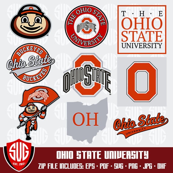 Download Ohio State monogram svg Ohio State Buckeyes Silhouette