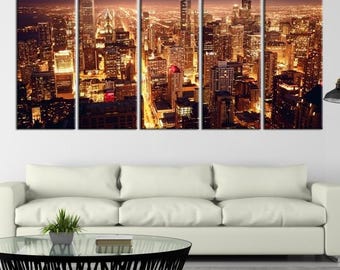 Chicago Skyline Wall Art chicago print art illustration poster skyline wall art Chicago Skyline Wall Art chicago print art illustration poster skyline wall art