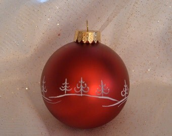 Hand painted Christmas Ball