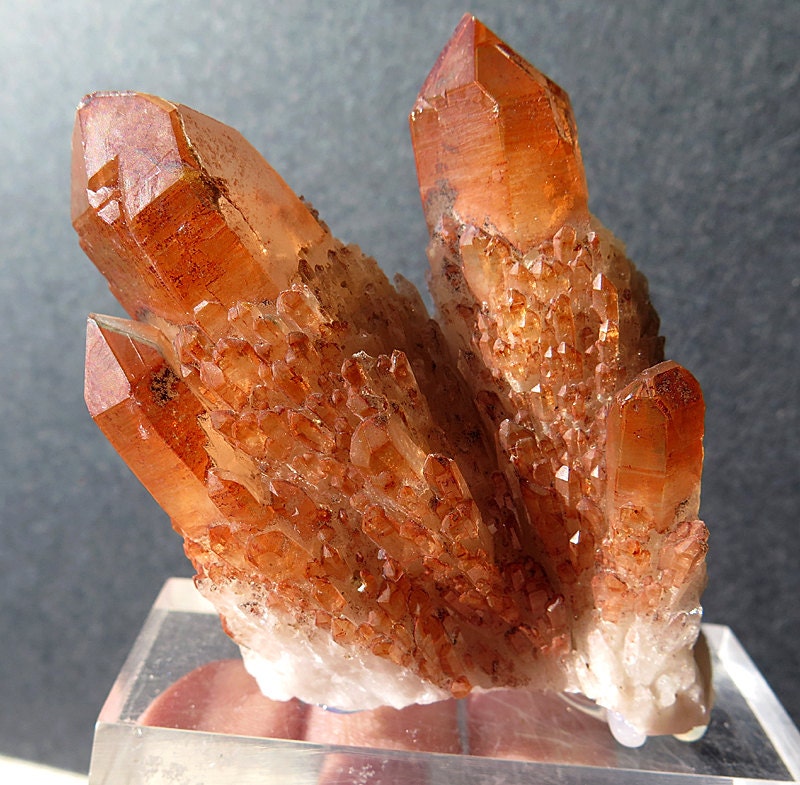 172.3 Gram Orange River Cathedral Quartz Crystals
