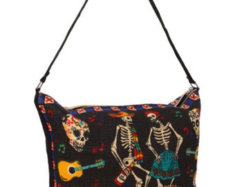 Folklorico Dancing Skeletons purse