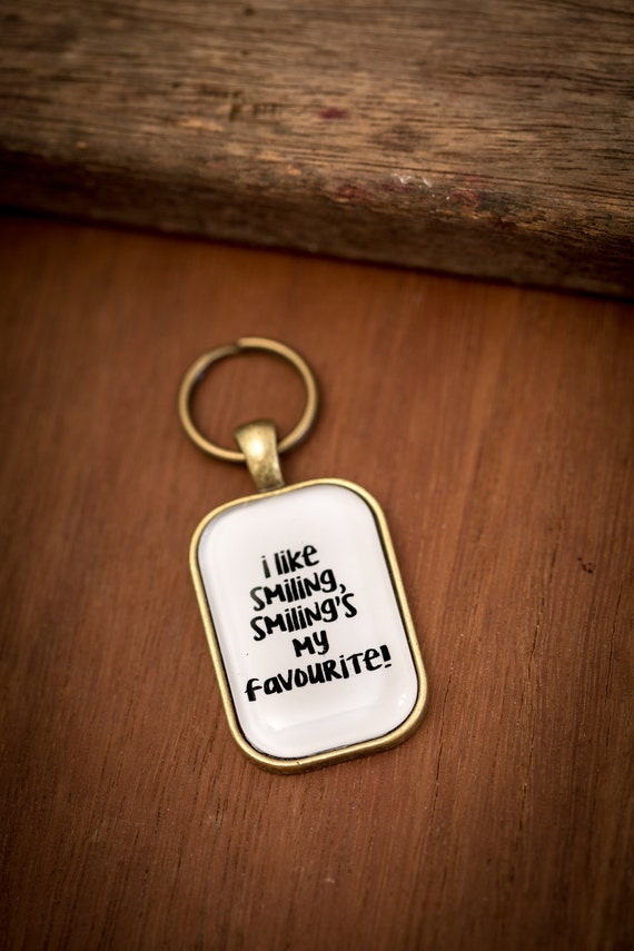 FREE SHIPPING - Elf - I Like Smiling - Christmas Quote - Jewerly - Inspiration Necklace - Quote Jewelry - Quote Necklace