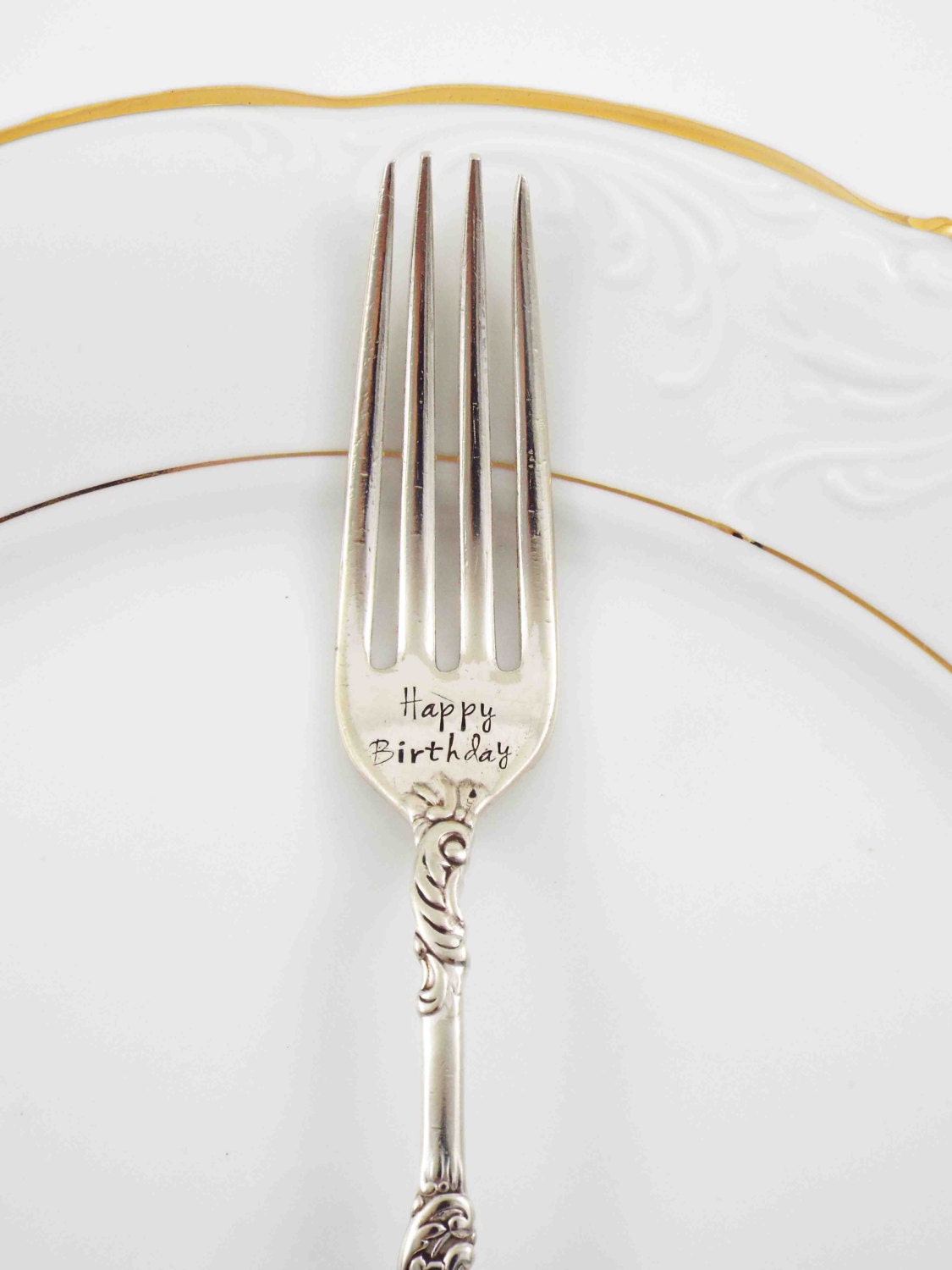 Happy Birthday Birthday Fork Cake Fork Happy Birthday Fork