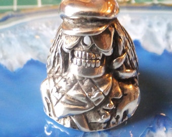 Sterling Silver Pirate Ring...... size 10