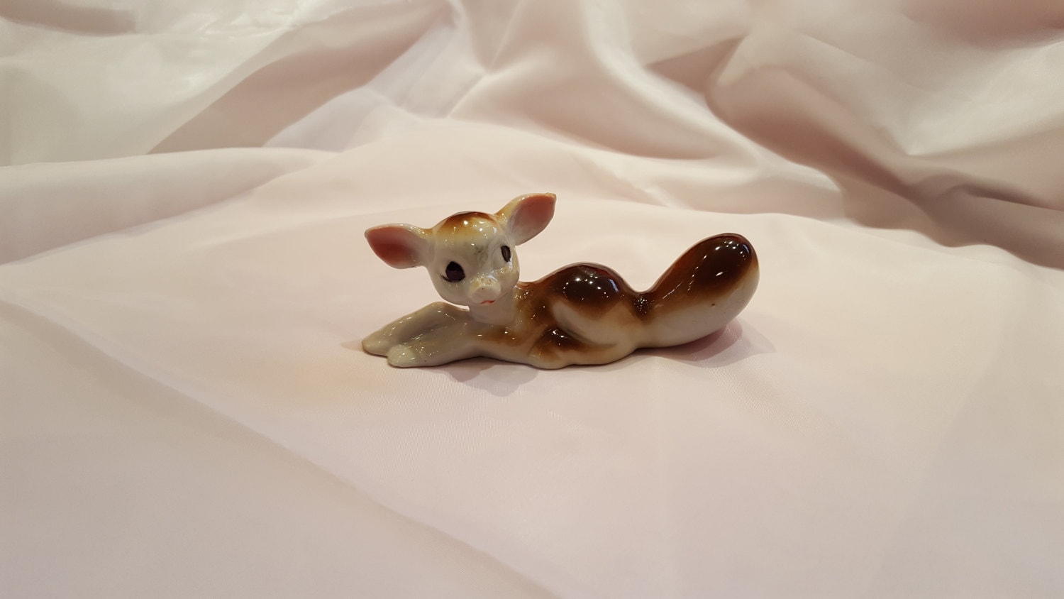 vintage porcelain deer