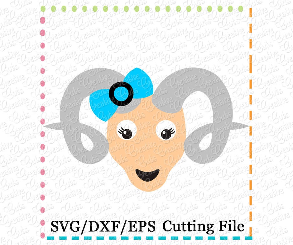 Download Girl Ram svg, mascot svg, ram cut file, ram cutting file ...