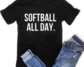 Summer nights and ballpark lights Summer shirt Softball mom