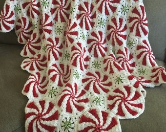 Peppermint Throw