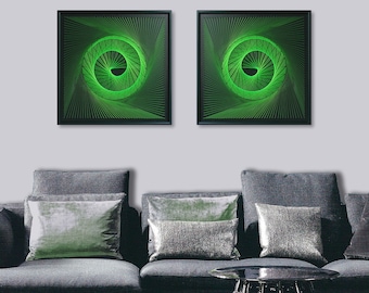 Zen Wall Decor wall art fine string art abstract spiritual zenfeniksartdeco Zen Wall Decor wall art fine string art abstract spiritual zenfeniksartdeco