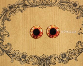 Resin Blythe Eye Chips 14mm R083, Pullip Eye chips, Icy eyechips, fantasy eye chips