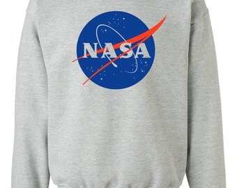 NASA Sweatshirt Gray Unisex