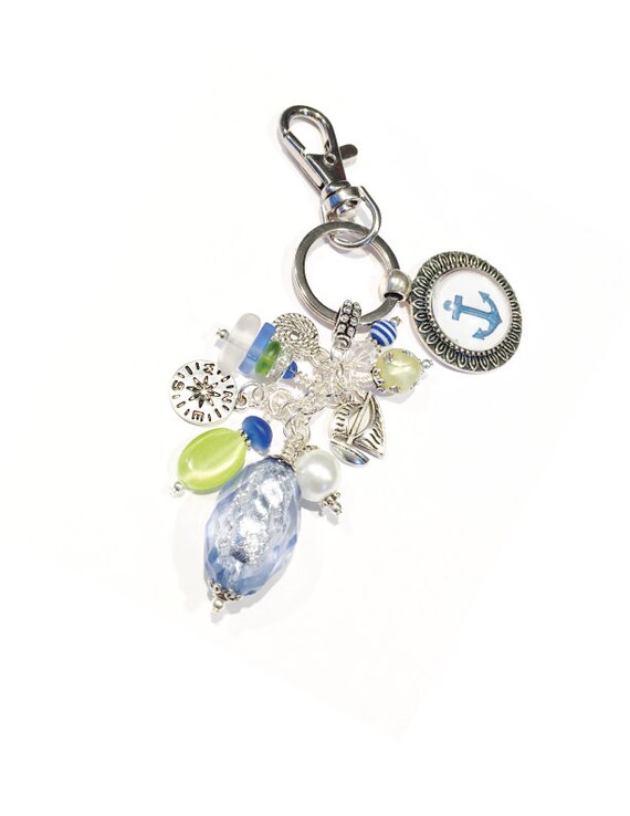 Sailing Gift Nautical Gifts Anchor Gifts Compass Keychain