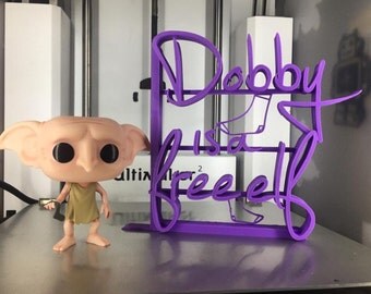 Harry Potter - Dobby themed 3D Printed lightweight Decorative Bookends