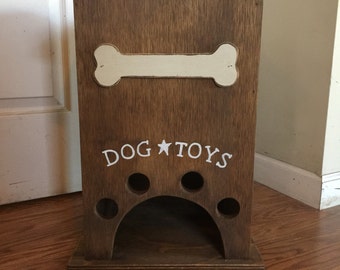 metal dog toy storage