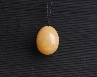 big Yoni Eggs for Women-Health and Wellness- Kegel Exercise Pelvic Health Drilled with Hole with Pouch#D7
