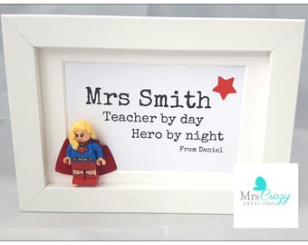 Superhero teacher gift