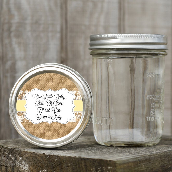 Limeshot mason jar labels