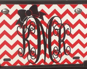 License plate- car plate- monogrammed license plate-personalized license plate.