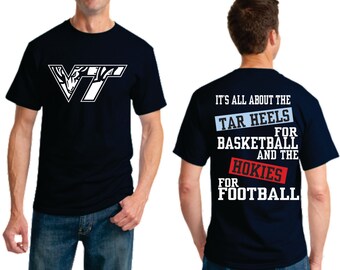 Tar Heels for Basketball Hokies for Football