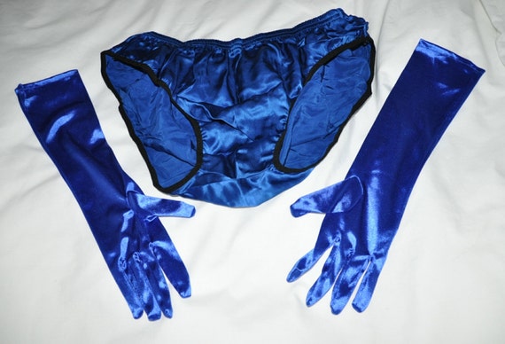 sale silk with satin gloves set all in royal sale silk with satin gloves set all in royal