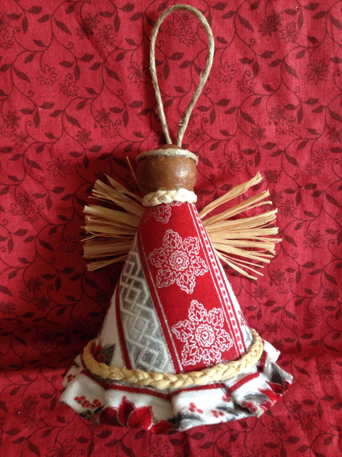 Hawaiian Guardian Angel Christmas Tree Ornament