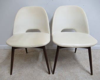 Pair of Adrian Pearsall Craft Associates Scoop Side Chairs B