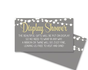 Bridal Display Shower Invitation Wording 4