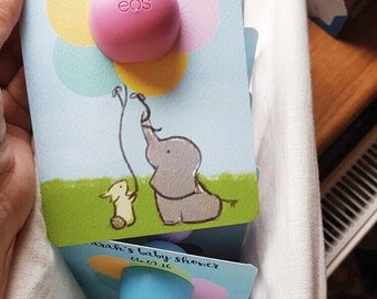 EOS Baby shower postcard