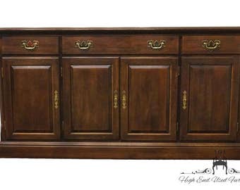 CRESENT FURNITURE Solid Cherry 64″ Buffet / Sideboard 8272