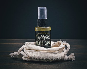 Wild Willie's Beard Oil is Made Of 10 Natural Organic Nutrient Rich Essential Oils That Condition and Treat Each Follicle To Their Roots.