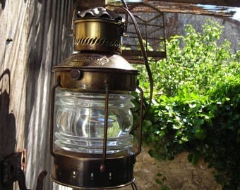 Vintage Boat's Mooring Light. Ships Lantern. Vintage Lantern.