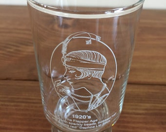 Avon The Flapper Age Glass