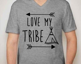 Love my tribe tshirt | Etsy