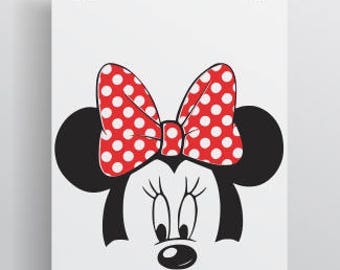 Download Minnie mouse svg | Etsy