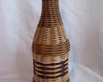 Wicker Demijohn Bottle .75 liter