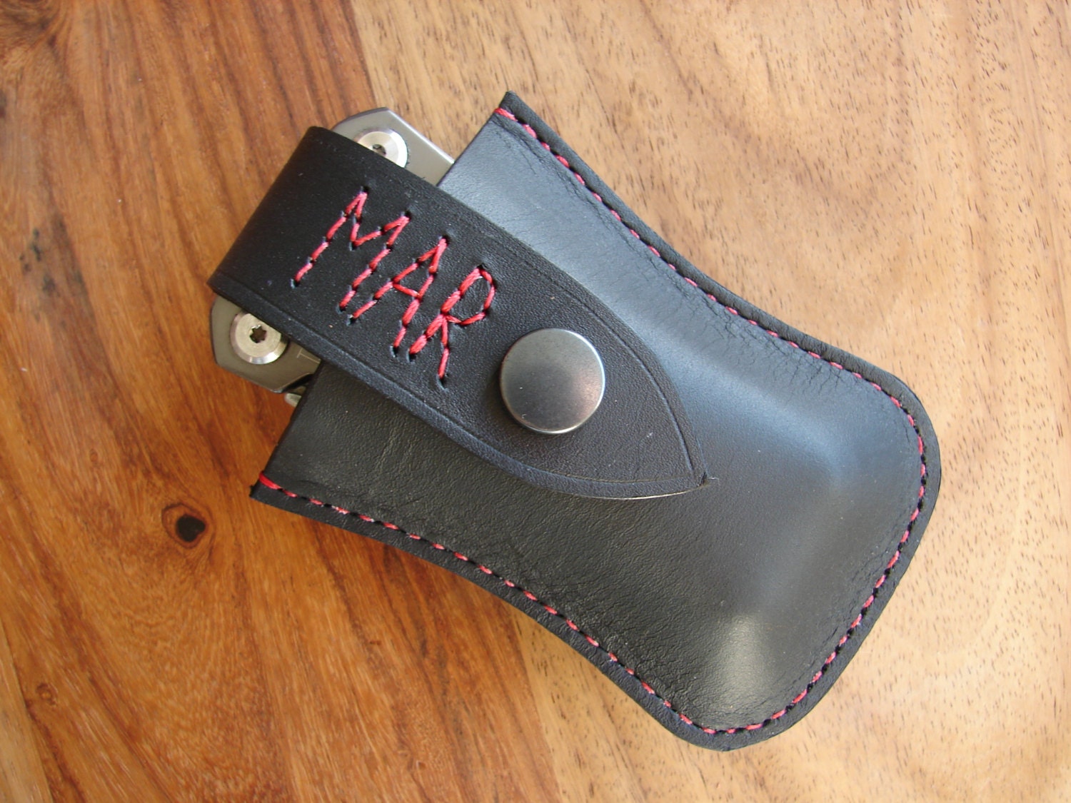 Leather Multi tool Gerber Suspension Crucial sheath with belt