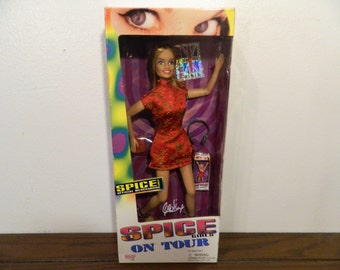 1998 Spice Girls On Tour Geri Ginger Spice Action Figure