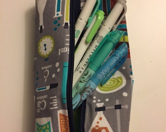 Chemistry experiment pencil pouch