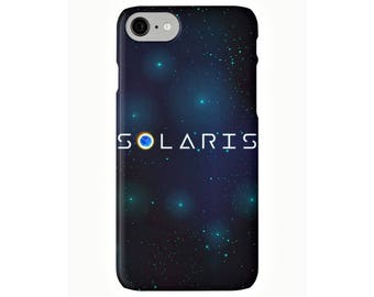 Solaris, funda para iPhone 7 Plus 6 6s Plus 5 5s SE 5c 4 4s, science fiction, carcasa, George Clooney, Steven Soderbergh, Stanisław Lem