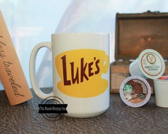 Gilmore Girls Mug, Lukes Diner Mug, Cute Coffee Mug, Stars Hallow Connecticut, Gilmore Girls, Gifts for Her, Coffee Mug, Coffee Lover Mug