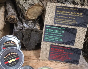 Men's Balm for Beard & Mustache