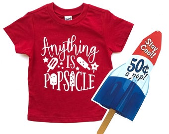 fourth of july popsicle shirt